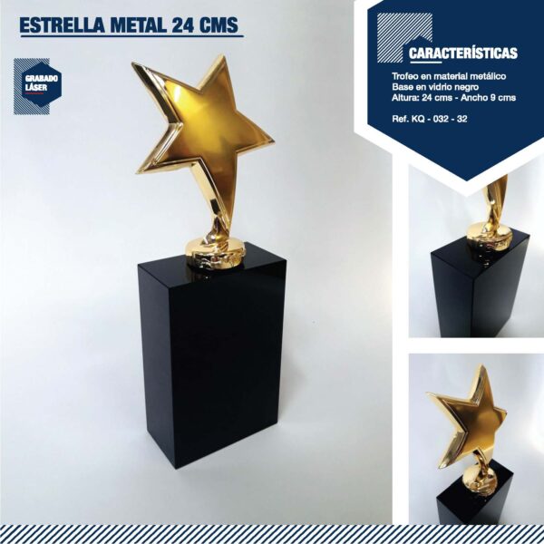 Estrella Metal 24cms